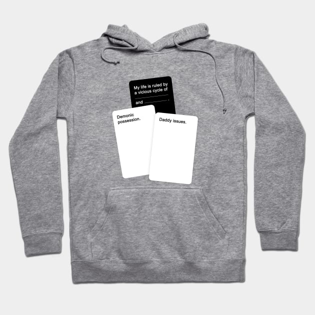 Cards Against Humanity Hoodie by honeydesigns